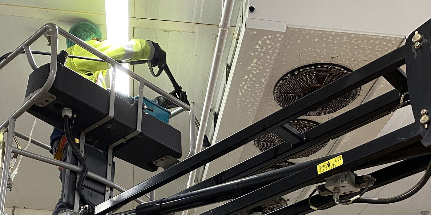 Nettoyage des evaporateurs d'air